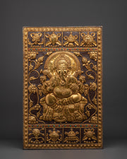 Handcrafted Brass Ganesha Wall Hanging