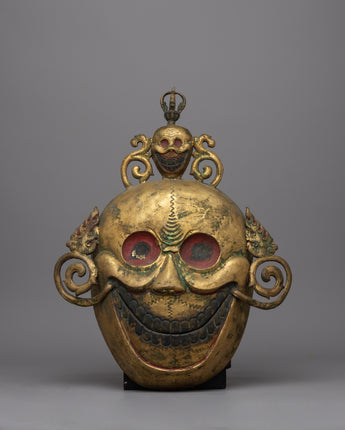 Skull Mask Wall Hanging