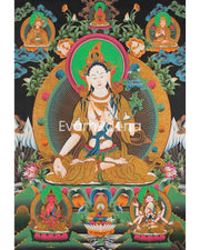 White Tara Thangka