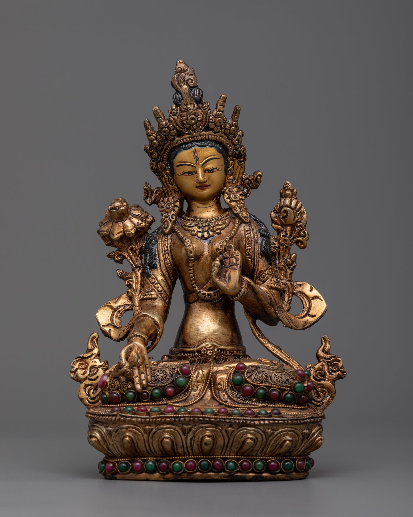 white tara statue