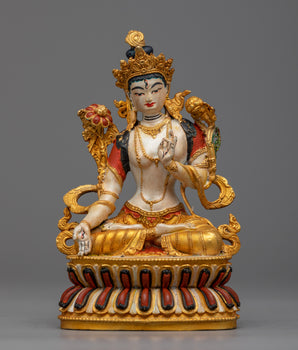 White Tara Statue
