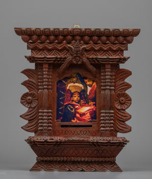 Newari Photo Frame Wood