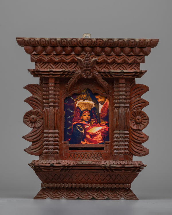 Newari Photo Frame Wood