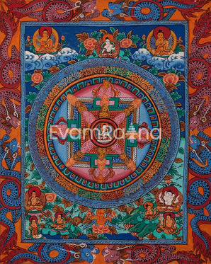 Yadam Mandala Thangka