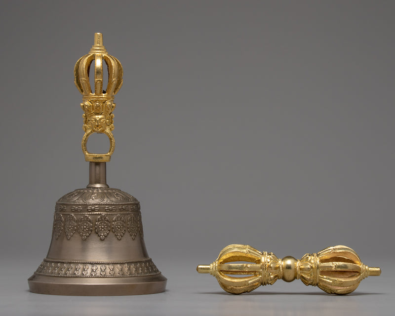Bell And Vajra | Buddhist Ritual Items | Religious Artifacts