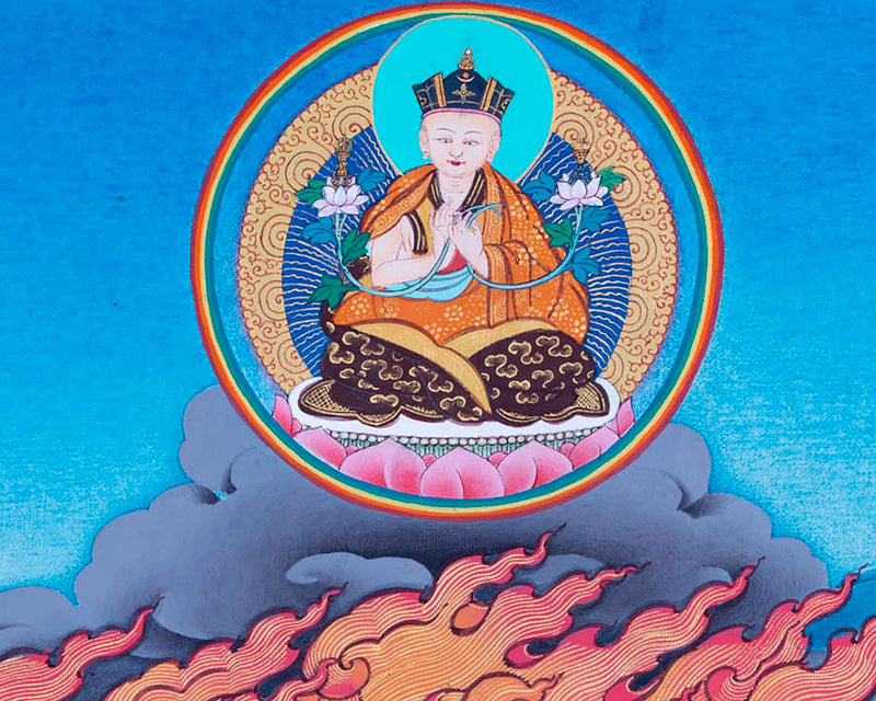 Mahakala Tibetan Thangka | Mahakala Deity for Protection| Traditional Art