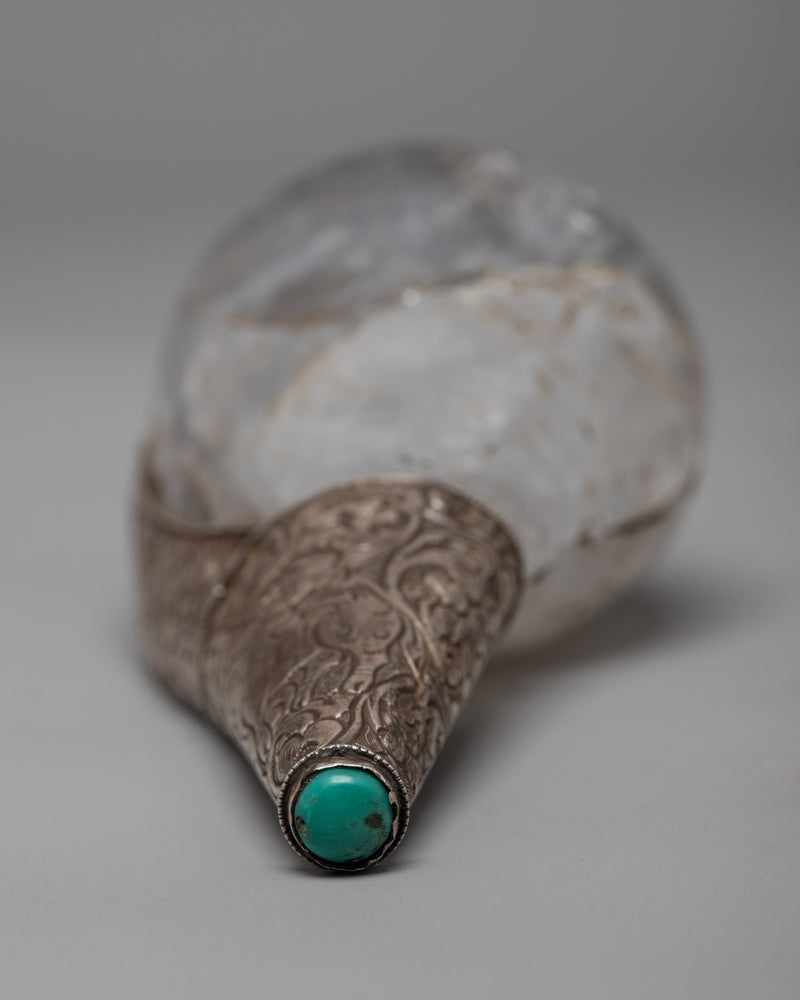 Crystal Conch Shell | Himalayan Treasure
