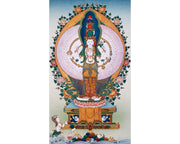 1000 Armed Chenrezig Thangka | Sacred Art for Daily Practice