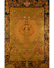 1000 Armed Avalokiteshvara Thangka