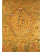 1000 Armed Avalokiteshvara Thangka