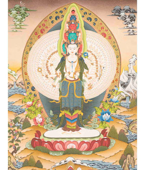 1000 Armed Bodhisattva Guanyin Chenrezig