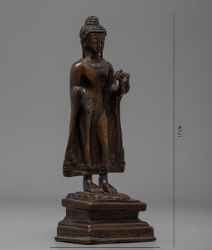 Standing Shakyamuni Buddha | Nepal Buddha Staue | Zen Room Decor