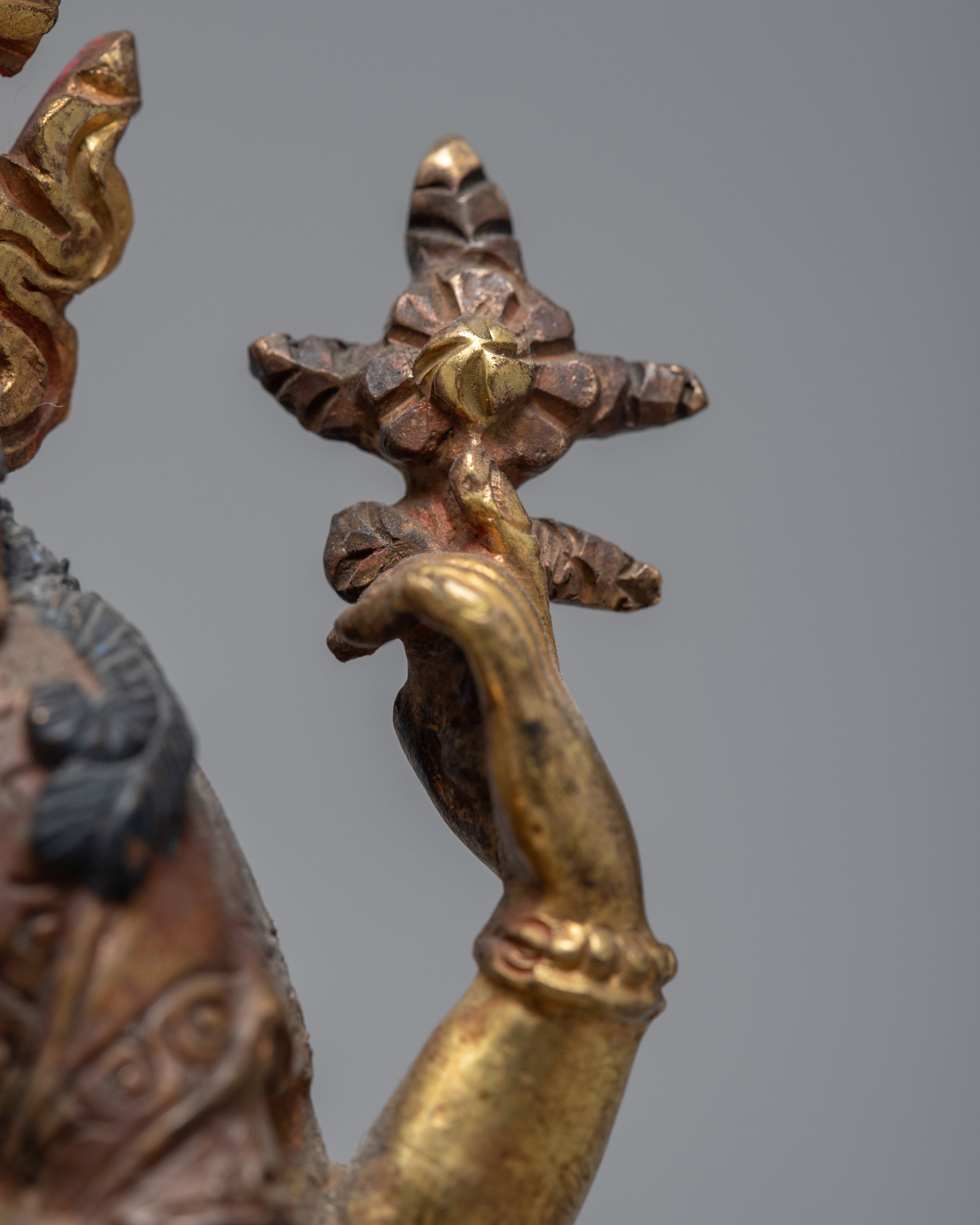Vintage Chenresig Statue | Antique Collectables