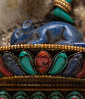 Ganesh Square Frame | Handcrafted Wall Decoration