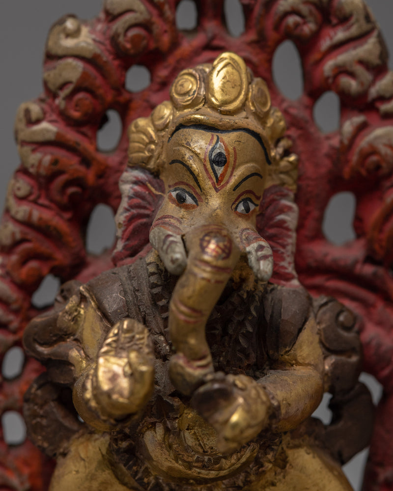 Vintage Ganesh Statue | Hindu God