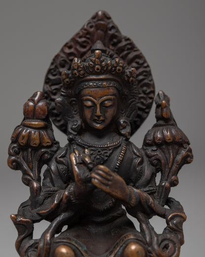 Maitreya Buddha Small Staue | Tibetan Art