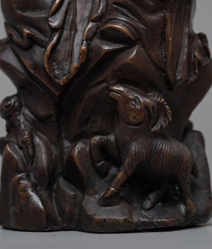 Tibetan Chinese Monk | Homedecor Statues