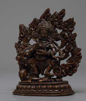 Sakya Mahakala Statue | Buddhist Room Decor