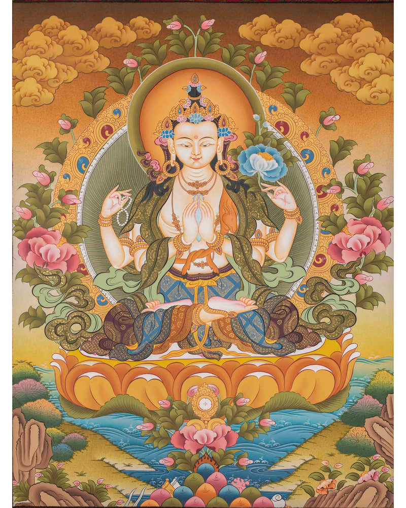 Bodhisattva Avalokiteshvara Tapestry