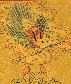 Dzambala Thangka Print | Wall Decoration