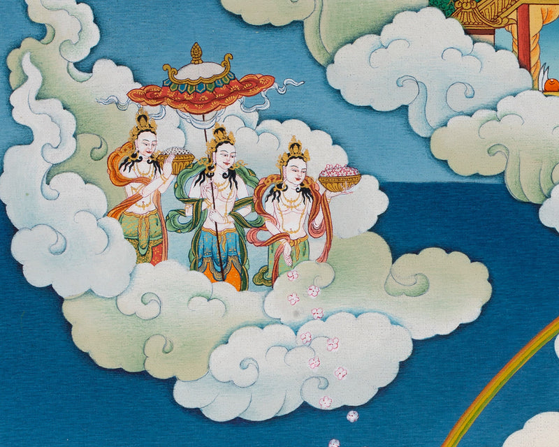 Je Tsongkhapa Thangka | Tibetan Buddhist Master