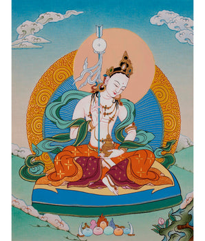 Dakini Mandarva | Guru Padmasambhava Consort | Thangka Art