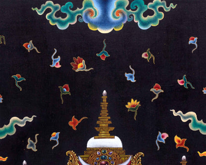 High-Quality White Tara Giclee Thangka Print | Tara Bodhisattva Print | Tibetan Buddhism Artwork