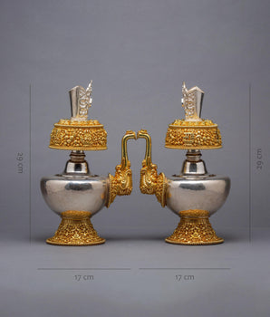 Handcrafted Bhumba Set | Ritual Vase | Water Offering Vase