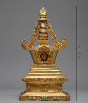 Handcrafted Stupa | Religious Artifacts | Zen Decors