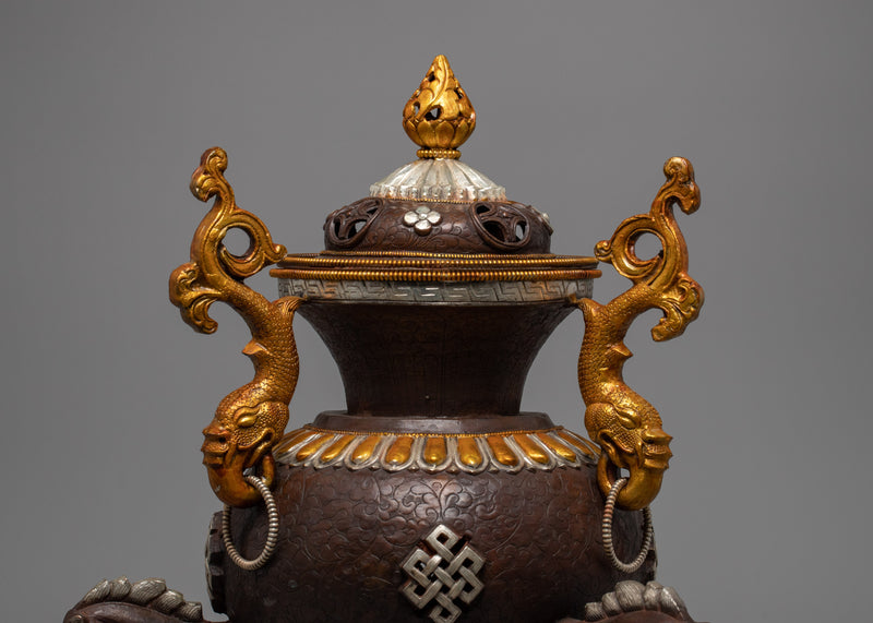 Horse Incense Burner | Handcrafted Nepalese Artifacts | Gift For Buddhist