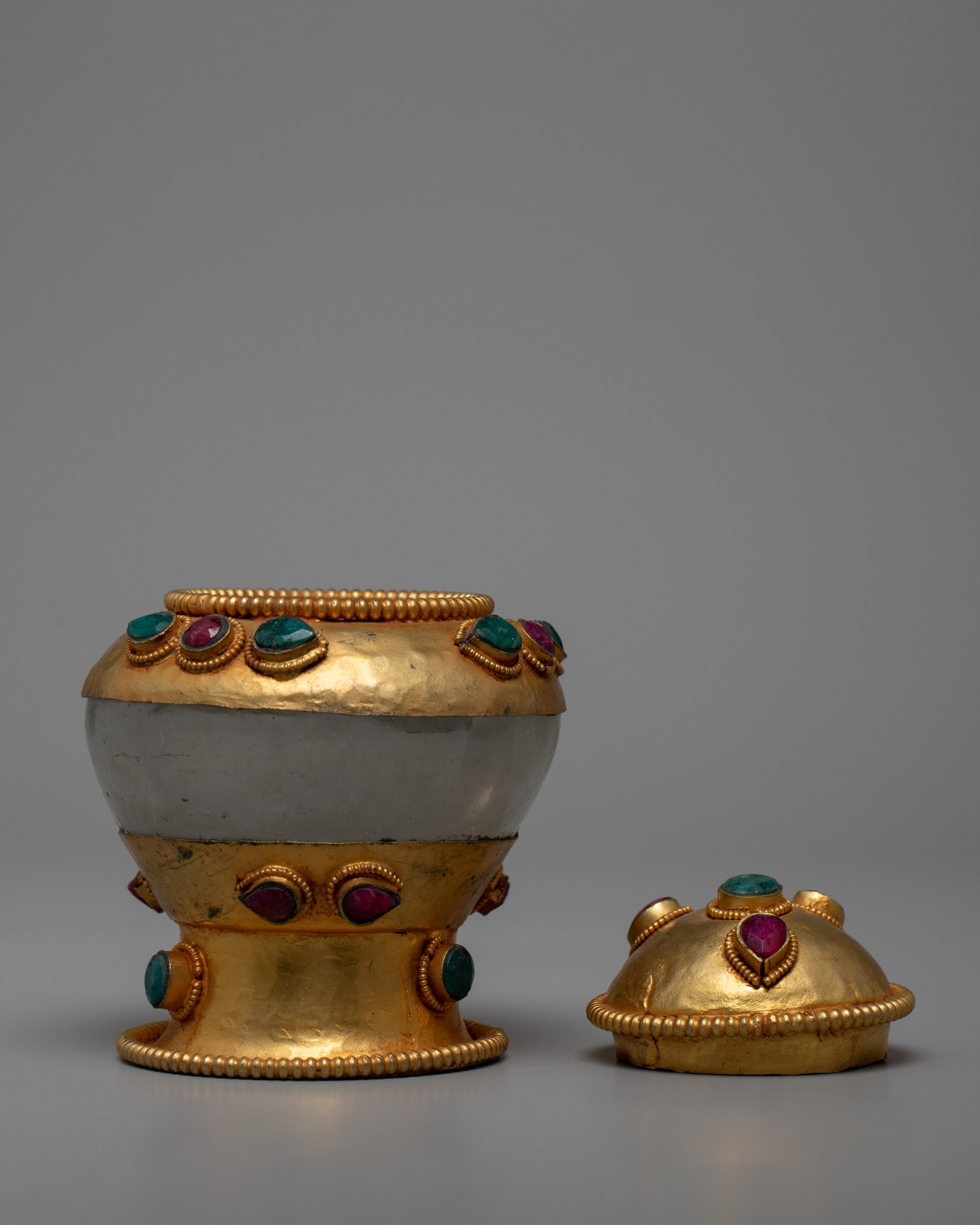 Buddhist Offering Bowl | Crystal Bowl | Ritual Artifact