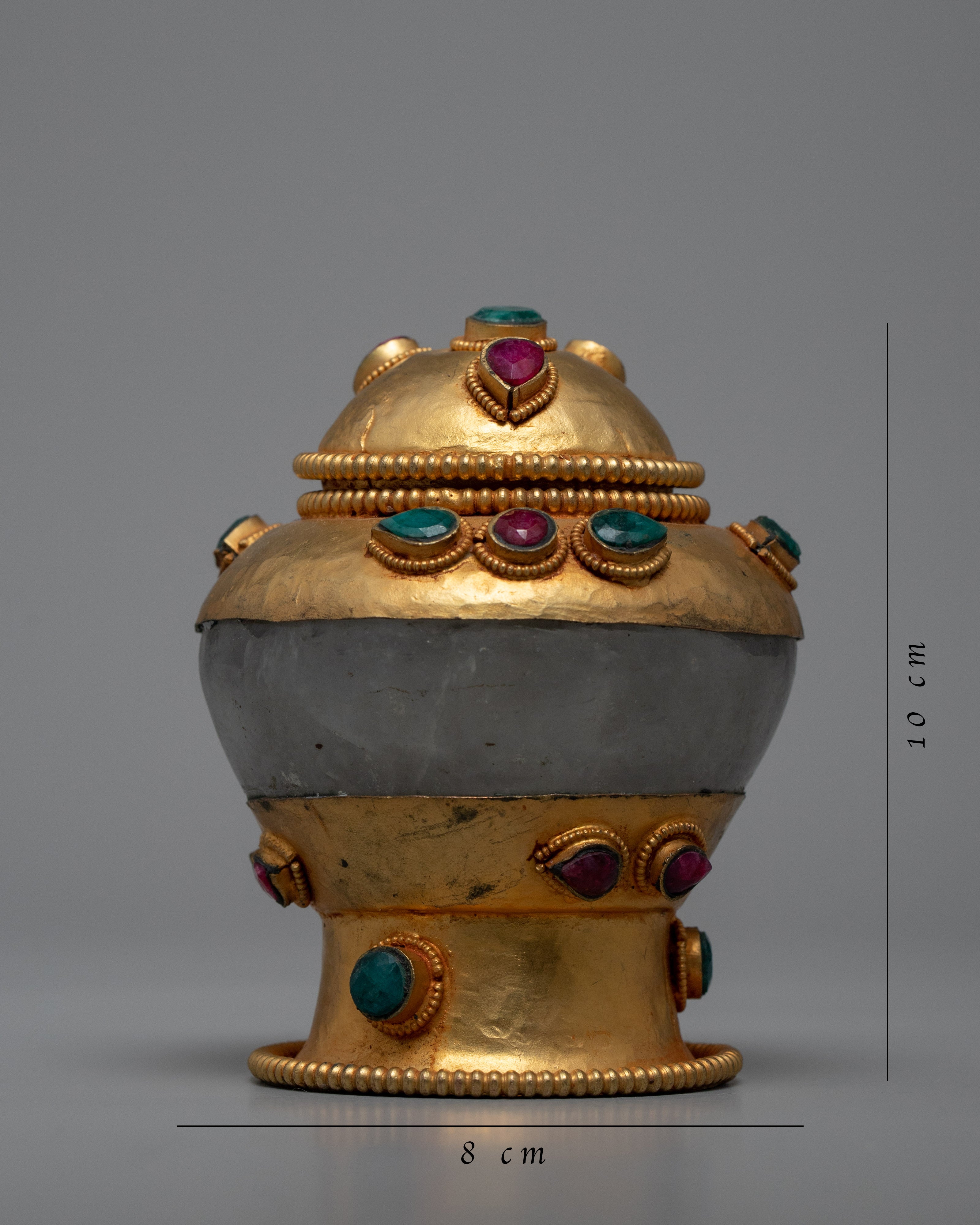 Buddhist Offering Bowl | Crystal Bowl | Ritual Artifact