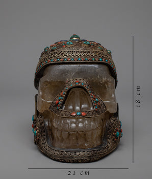 Handcarved Skull Head | Ritual Objects