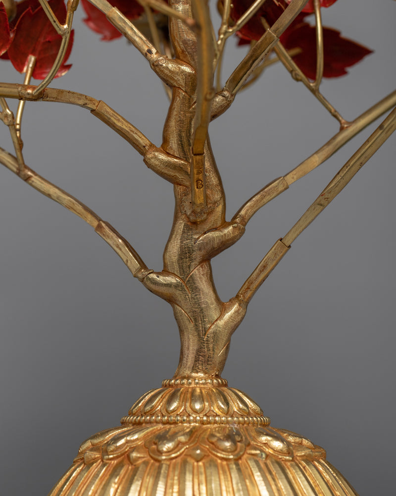 Golden Ashtamangala Tree | 8 Auspicious Symbol | Ritual Decors