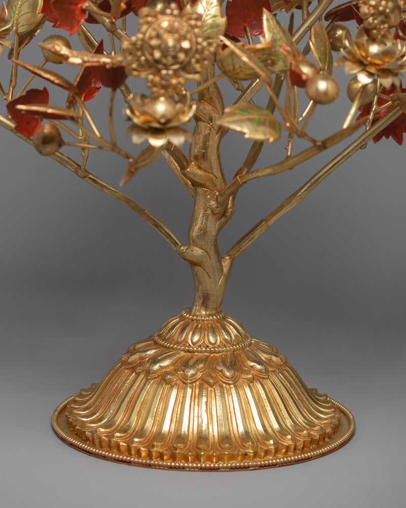 Golden Ashtamangala Tree | 8 Auspicious Symbol | Ritual Decors