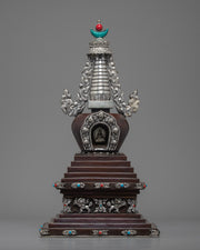 Handcrafted Buddha Stupa