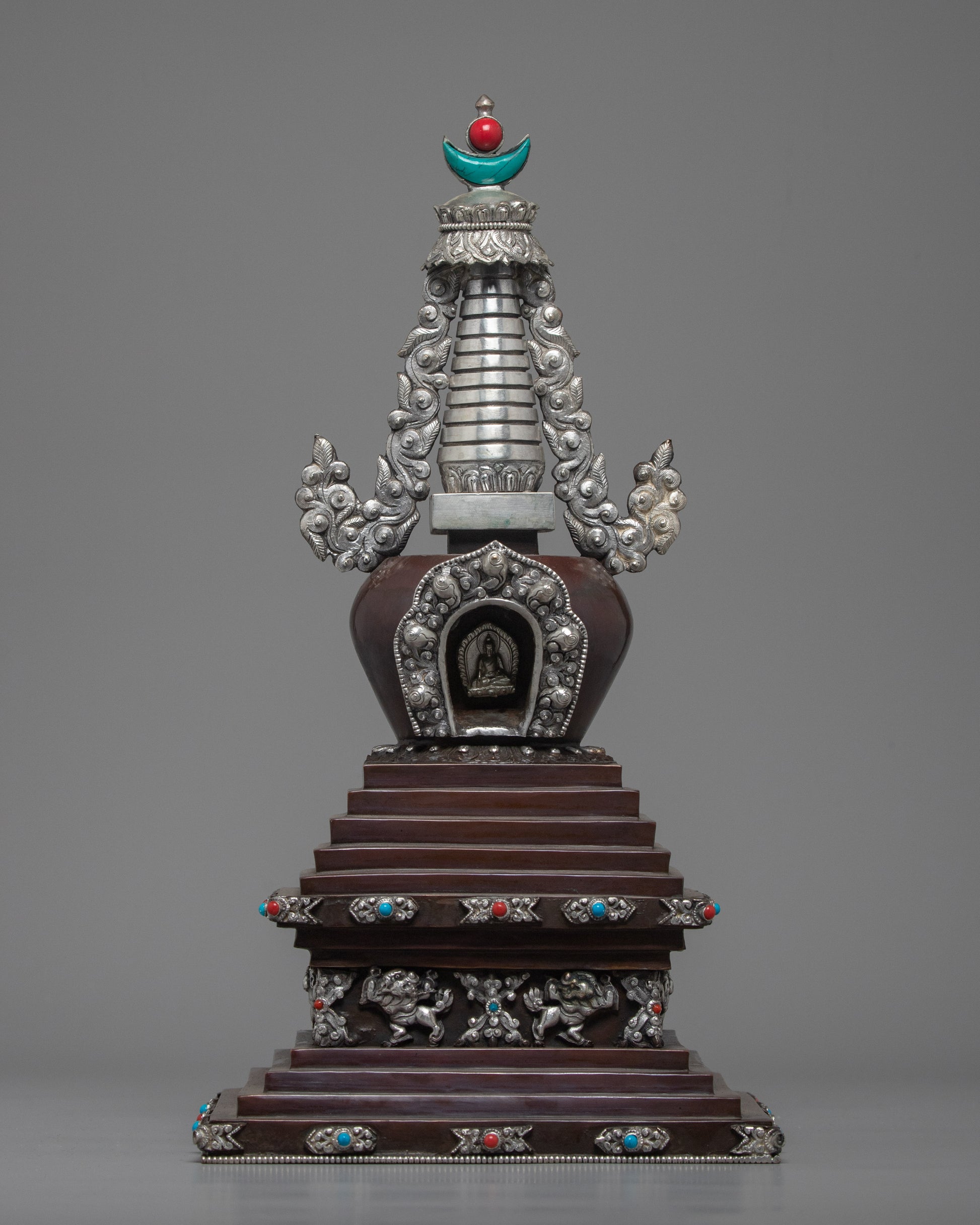 Handcrafted Buddha Stupa