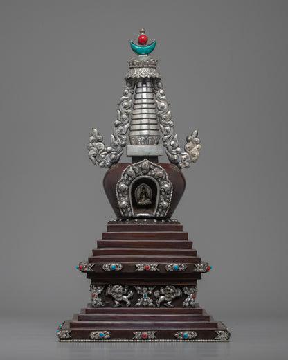Handcrafted Buddha Stupa