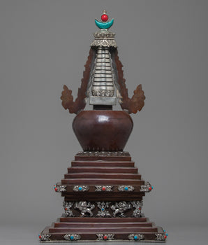 Handcrafted Buddha Stupa
