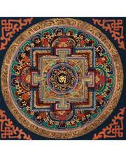 Om Mantra Mandala Thangka