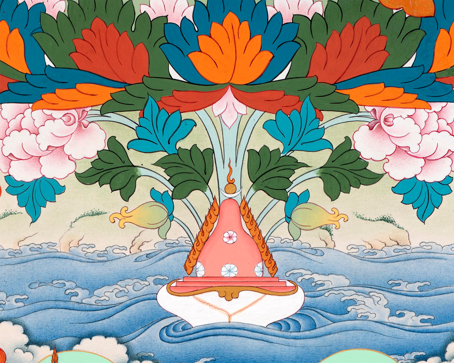 Guru Sangey Thangka | Eight Manifestations of Padmasambhava