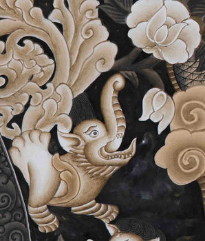 Buddha Shakyamuni Thangka Print | Wall Hanging Decorations