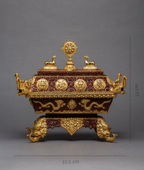 Auspicious Incense Burner | Buddhist Ritual Items