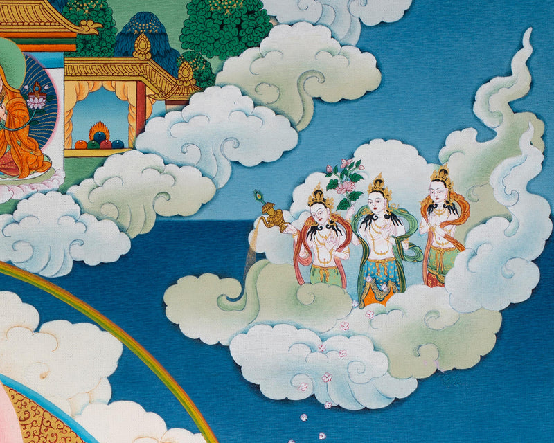 Je Tsongkhapa Thangka | Tibetan Buddhist Master