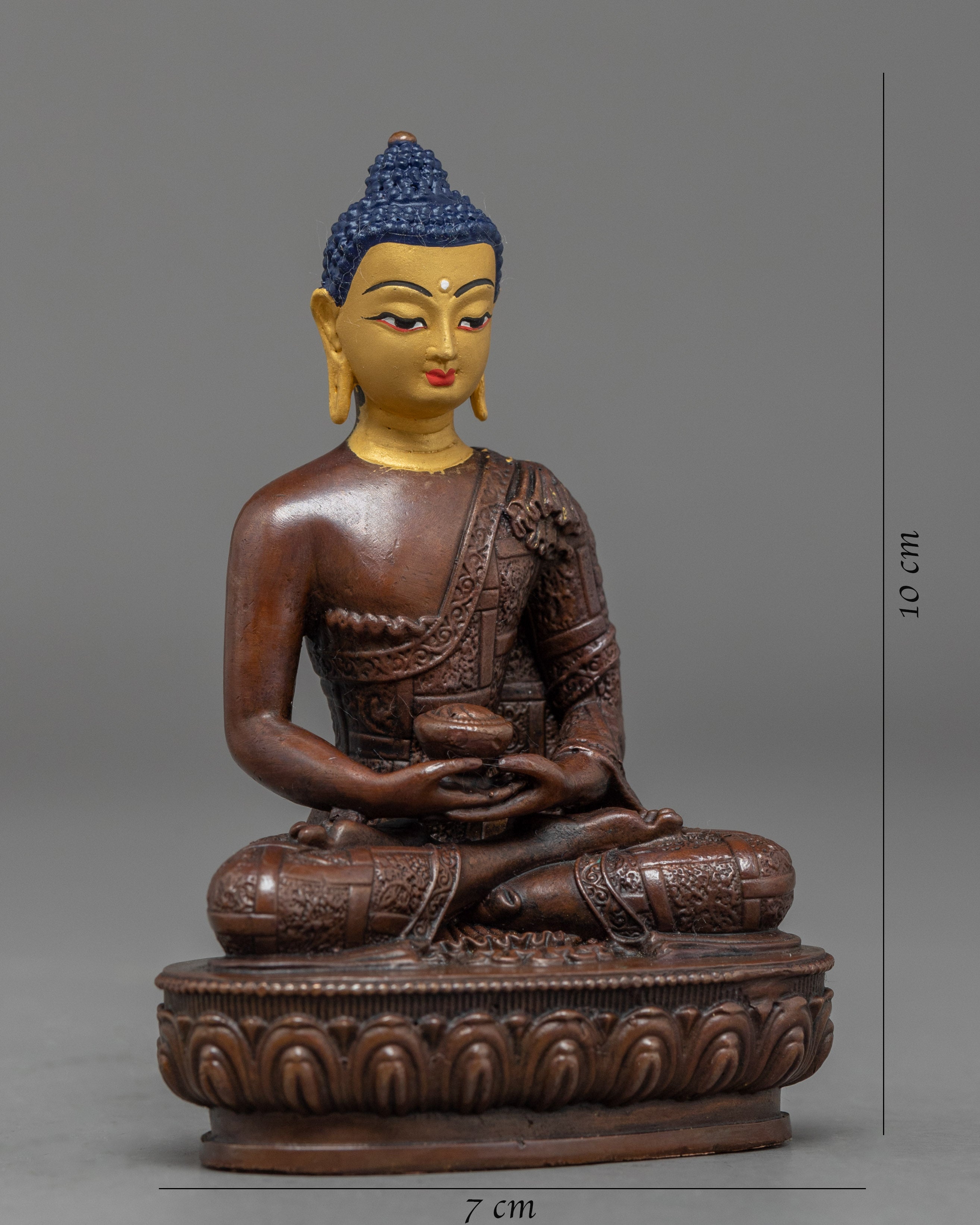 Amitabha Buddha Statue | Religious Himalayan Sculpture | Buddhist Figurine