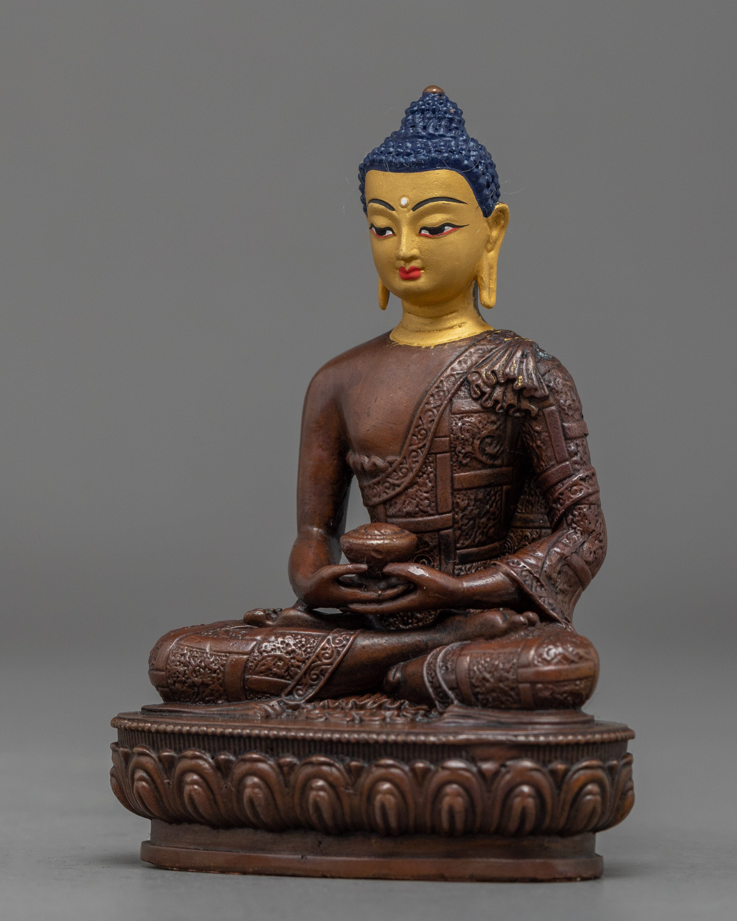 Amitabha Buddha Statue | Religious Himalayan Sculpture | Buddhist Figurine