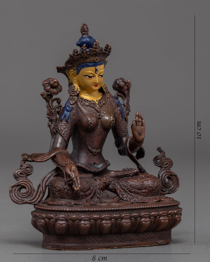 White Tara Statue | Bodhisattva Of Compassion | Buddhist Figurine