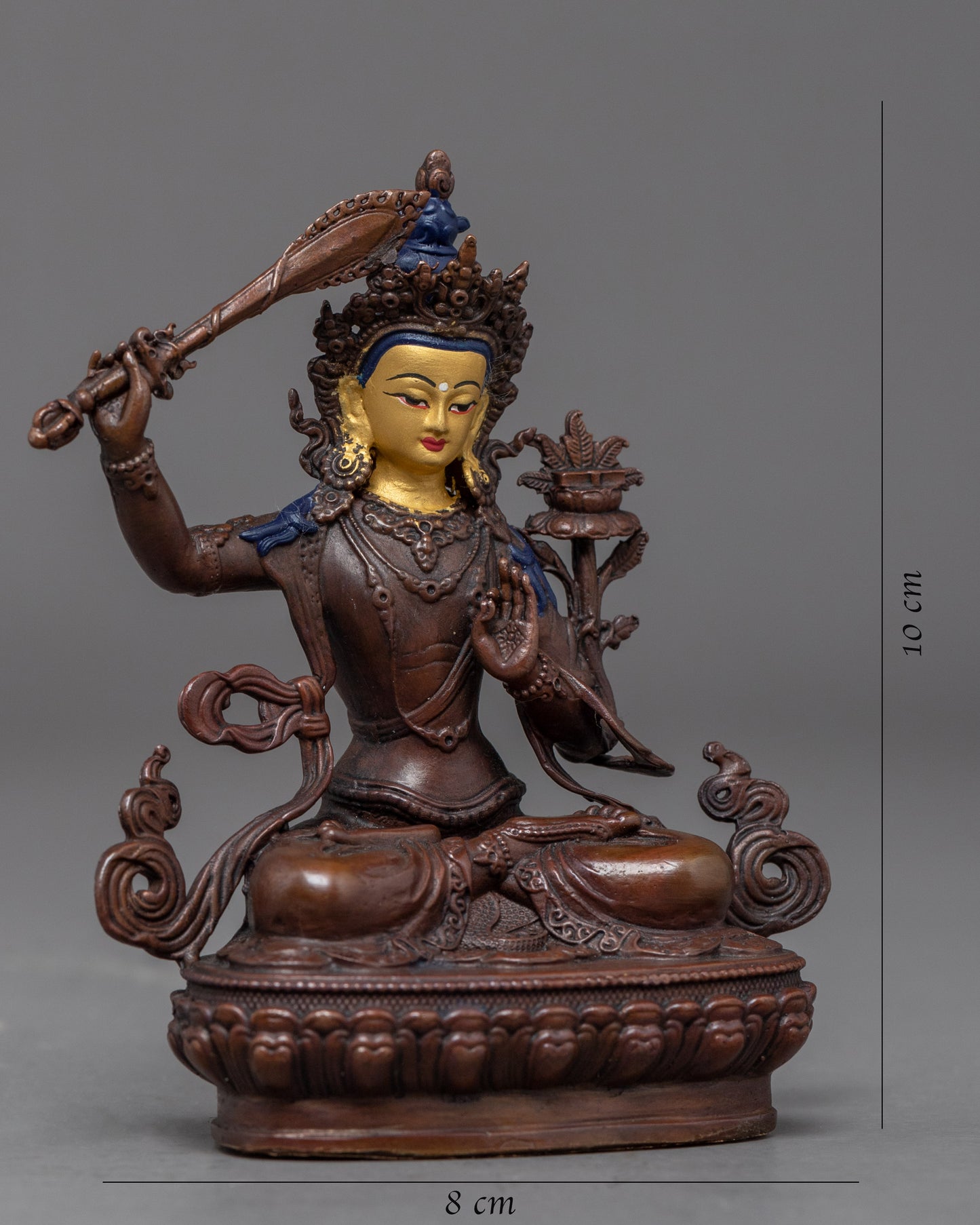 Manjushri Statue | Bodhisattva Of Wisdom | Buddhist Figurine