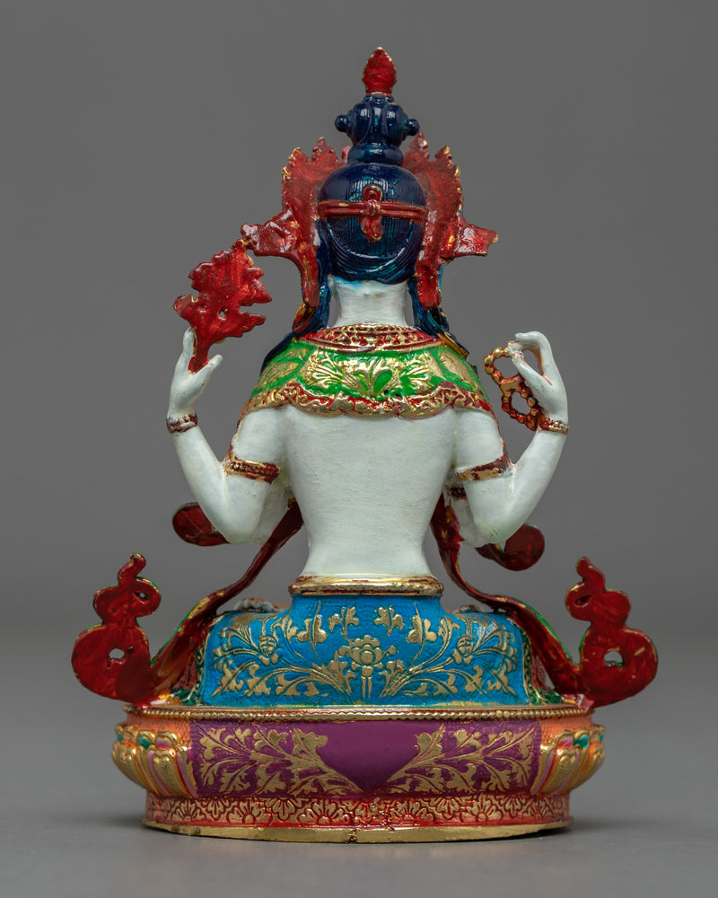 4 Armed Chenresig | Home Decor Statues | Tibetan Art