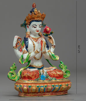 4 Armed Chenresig | Home Decor Statues | Tibetan Art